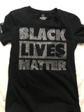 Black Lives Matter Rhinestone T-Shirt