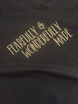 Fearfully and Wonderfully Made Gold Stud T-Shirt