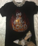 On Fire for the Lord Rhinestone T-Shirt