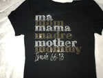 Ma Mom Mama Rhinestone T-Shirt
