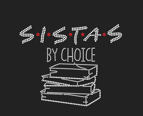 SISTAS Bookclub Rhinestone T-Shirt (Custom)