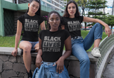 Black Lives Matter Rhinestone T-Shirt