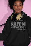 Faith Moves Mountains Rhinestone Hoodie